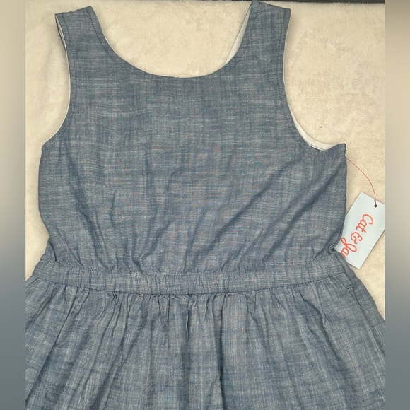 Girl’s Blue Denim Dress with Stars  Kids Sizes USA 4th of July - Picture 3 of 10